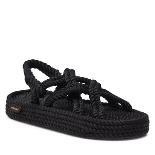 Sandały BOHONOMAD - Bodrum Platform Sandal BOD.0020.PRS Black - Sandały damskie - miniaturka - grafika 1
