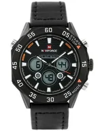 Zegarki męskie - ZEGAREK MĘSKI NAVIFORCE LANCER -DUAL TIME (zn008a) - miniaturka - grafika 1
