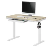 Biurka - Elektryczne biurko Spacetronik SPE-B126WO Astrid - miniaturka - grafika 1