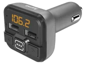 Transmitery FM - Transmiter FM HAMA 14164 Bluetooth Szary - miniaturka - grafika 1