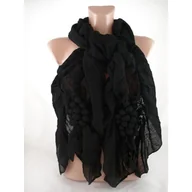 Apaszki i szaliki damskie - Szal Smakowite Winogrona - Art of Polo - miniaturka - grafika 1