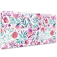 Obrusy i serwetki - Podkładka mata ochrona biurka Vintage maki 100x50cm, Dywanomat - miniaturka - grafika 1