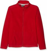 Bluzy dla dziewczynek - Regatta uniseks dzieci profesjonalna dziecięca brygada Ii szybkoschnąca bluza z polaru z zamkiem błyskawicznym klasyczna czerwień Size: 32" TRF515 42D032 - miniaturka - grafika 1
