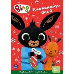 Bing: Świąteczna rozrywka - książka do zadań i zabaw - w języku węgierskim - Edukacja przedszkolna - miniaturka - grafika 1