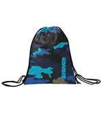 Plecaki - Seven Sakky Bag Seven Adventure Camo, Plecak Unisex - Dla dzieci i młodzieży, Zielony (Zielony), Jeden rozmiar, Zielony (zielony), Taglia unica, Nowoczesny - miniaturka - grafika 1