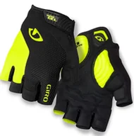Rękawiczki rowerowe - Rękawiczki męskie GIRO STRADEDURE SGEL krótki palec czarny highlight żółty - miniaturka - grafika 1