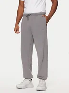 Spodnie sportowe męskie - HUGO Spodnie dresowe Dopee 50540938 Szary Regular Fit - miniaturka - grafika 1