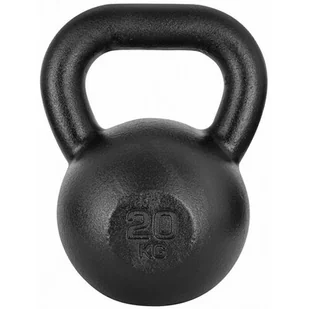 Kettlebell Hantel Żeliwny Do Ćwiczeń W Domu 20KG - Kettlebell - miniaturka - grafika 1