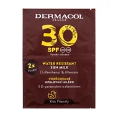 Balsamy i kremy do opalania - Dermacol Sun Milk SPF30 preparat do opalania ciała 2x15 ml unisex - miniaturka - grafika 1