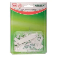 Akcesoria do wystroju okien - Akcesoria do szyn sufitowych z agrafką KM II 1.2 - miniaturka - grafika 1