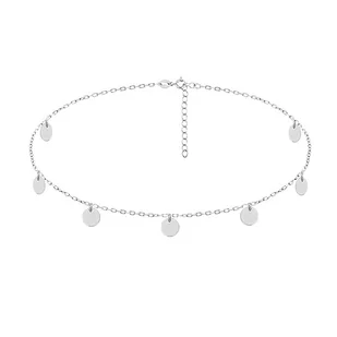 Naszyjnik choker z kółkami - Naszyjniki - miniaturka - grafika 1
