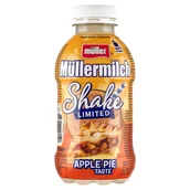 Mleko - Müller Müllermilch Shake Napój mleczny o smaku jabłkowo-cynamonowym 400 g - miniaturka - grafika 1