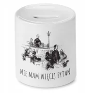 Skarbonki - SKARBONKA DLA PRAWNIKA NIE MAM WIĘCEJ PYTAŃ z Nadrukiem ze Zdjęciem - miniaturka - grafika 1