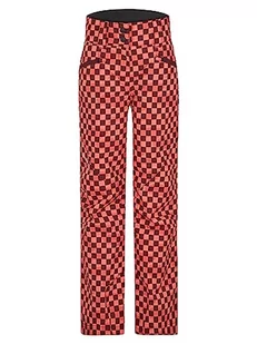 Ziener Dziewczęce spodnie narciarskie Alin, spodnie śniegowe, wodoodporne, wiatroszczelne, ciepłe, Chessboard Print, 140 - Spodnie narciarskie - miniaturka - grafika 1