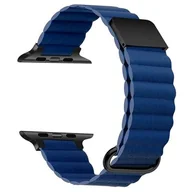 Akcesoria do smartwatchy - Pasek LUNA do Apple Watch (38/40/41 mm) A00291 Niebieski - miniaturka - grafika 1