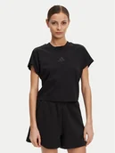 Koszulki i topy damskie - adidas T-Shirt ALL SZN JJ1235 Czarny Regular Fit - miniaturka - grafika 1