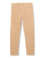 Spodnie damskie - BOSS Damskie spodnie jeansowe Prosty stożkowy 4.0, Medium beżowy, 31 - miniaturka - grafika 1