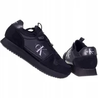 Buty sportowe męskie - Calvin Klein Buty Męskie Runner Sock Black r.44 - miniaturka - grafika 1