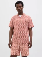 Koszule męskie - Jack & Jones Koszula w kolorze jasnoróżowo-czerwonym - miniaturka - grafika 1