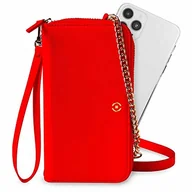 Etui i futerały do telefonów - CELLY Venere Etui na telefon komórkowy 16.5 Cm (6.5") Z klapką, Czerwony - miniaturka - grafika 1