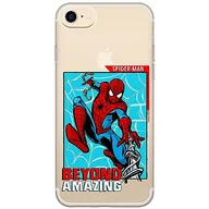 Etui i futerały do telefonów - ERT GROUP etui na telefon Iphone 7/8/ SE 2/ SE 3, case oryginalny i oficjalnie licencjonowany przez Marvel, wzór Spider Man 041, optymalnie dopasowane, plecki z TPU częściowo przeźroczyste - miniaturka - grafika 1