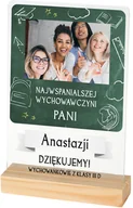 Czasopisma - STATUETKA SZKŁO Z OKAZJI DNIA NAUCZYCIELA Y4 - miniaturka - grafika 1