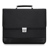 Teczki i aktówki - Wittchen, Teczka z zapięciem na kluczyk z tkaniny 29-3-702-1 - miniaturka - grafika 1