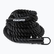 Pozostały sprzęt i akcesoria do ćwiczeń - Thorn FIT Lina FIT Climbing Rope czarna 506407 - miniaturka - grafika 1