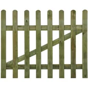 Akcesoria do ogrodzeń - Furtka prosta ekonomiczna 100 x 80 cm SOBEX - miniaturka - grafika 1