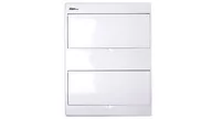 Rozdzielnie elektryczne - Elektro-Plast OPATÓW Rozdzielnica n/t białe drzwi 2x12M RN-24 FALA (N+PE) 7.15 - miniaturka - grafika 1