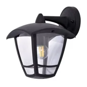 Lampy ogrodowe - Napoli kinkiet elewacyjny ścienny 1xE27 czarny K-8201 - miniaturka - grafika 1