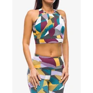 Bielizna sportowa damska - Biustonosz sportowy Smartwool Active Crop Bra - miniaturka - grafika 1