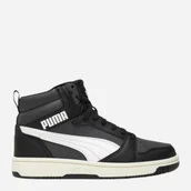Buty dla chłopców - Trzewiki młodzieżowe chłopięce Puma Rebound V6 Mid Jr 39383101 38 (5UK) Białe (4065454935847). Botki i trzewiki chłopięce - miniaturka - grafika 1