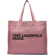 Torebki damskie - Karl Lagerfeld Jeans Shopperka - miniaturka - grafika 1