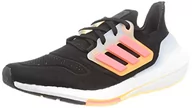 Trampki męskie - adidas Ultraboost 22, Trampki męskie, Core Black Turbo Flash Orange, 39.5 EU - miniaturka - grafika 1