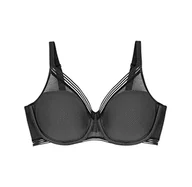 Biustonosze - Triumph Kobiety Infinite Sensation biustonosz minimalizujący, czarny, 85G - miniaturka - grafika 1