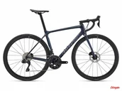 Rowery - Giant TCR Advanced DISC 1+ 28 cali Granatowy 2023 - miniaturka - grafika 1