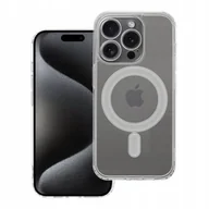 Etui i futerały do telefonów - Etui Na Telefon Premium Clear Magsafe Do Iphone 15 Pro + Szkło - miniaturka - grafika 1