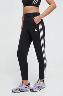 adidas Performance spodnie treningowe Training Essentials kolor czarny z aplikacją - Spodnie damskie - miniaturka - grafika 1