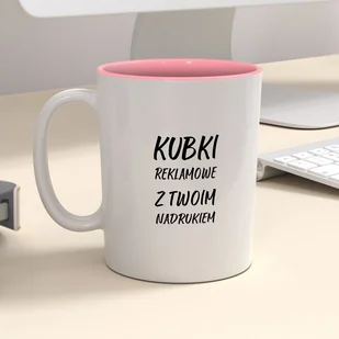 Firmowy kubek reklamowy - CLASSIC z kolorowym wnętrzem - Kubki - miniaturka - grafika 1