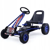 Jeździki dla dzieci - GOKART NA PEDAŁY AUTO JEŹDZIK DLA DZIECI - miniaturka - grafika 1