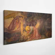 Ikony i obrazy sakralne - Modlitwa Jezusa w ogrodzie Getsemani - obraz polycanvas, 120x60 - miniaturka - grafika 1