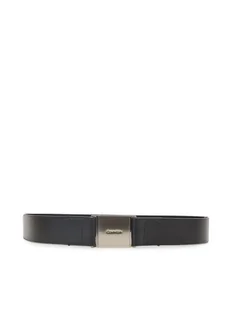 Calvin Klein Pasek Damski Logo Plaque Elasticated Belt 3.0 K60K612931 Czarny - Paski - miniaturka - grafika 1