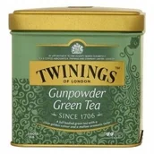 Herbata - ﻿TWININGS GUNPOWDER GREEN TEA 100g Puszka Liściasta - miniaturka - grafika 1