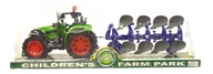 Samochody i pojazdy dla dzieci - Traktor z pługami Schemat 3823 - miniaturka - grafika 1