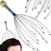 Masażery - Ajurwedyjski Masażer Do Skóry Głowy Relaksujący Zdrowie Odstresowanie Masaż - miniaturka - grafika 1