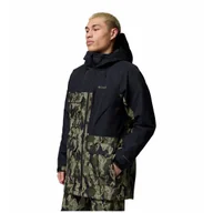 Kurtki męskie - Męska kurtka narciarska Columbia Coreshot™ Printed Jacket Rozmiar: L / Kolor: zielony/szary - miniaturka - grafika 1