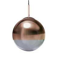 Lampy sufitowe - Szklana lampa wisząca Arteo ABR-LWA-E27 Abruzzo mosiądz przezroczysty - miniaturka - grafika 1