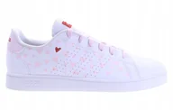 Buty sportowe damskie - Buty młodzieżowe adidas Advantage K IE0242 - miniaturka - grafika 1