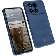 Etui i futerały do telefonów - Bizon Pancerne etui Case Tur do Xiaomi Poco F6 Pro, granatowe - miniaturka - grafika 1